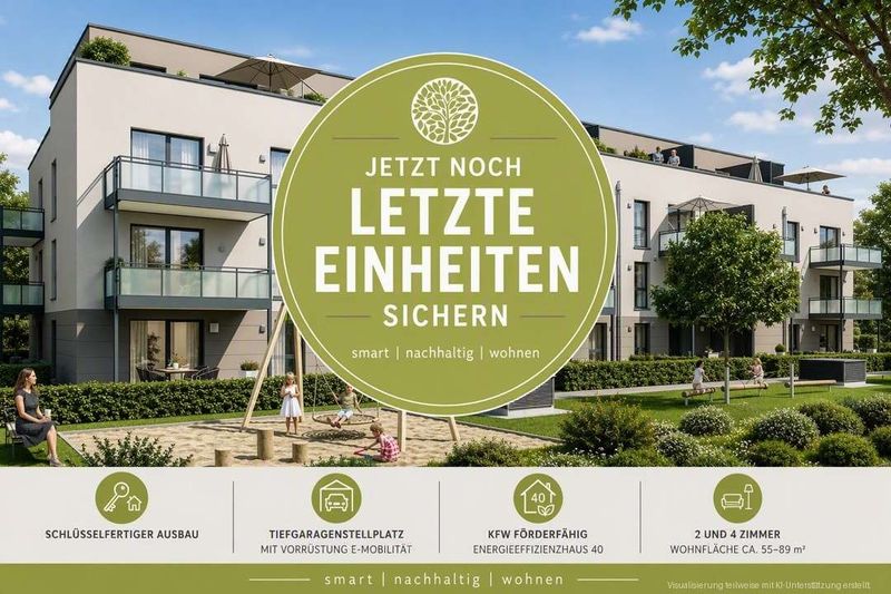 Ihr erster Schritt ins eigene Zuhause – 2 Zimmer zum Verlieben